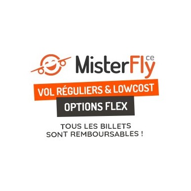 MISTERFLY – vols réguliers et low-cost – toutes destinations