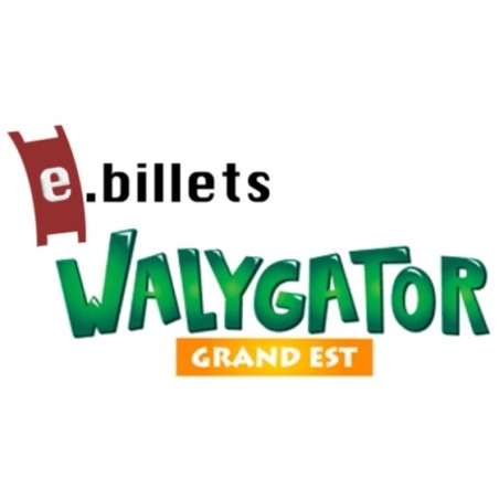 E billet walygator GrandEst- à partir de 4 ans - validité 01.11.2026