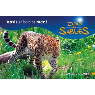 Zoo des Sables d'Olonne de 3 à 10 ans - sur commande 15 j de délai