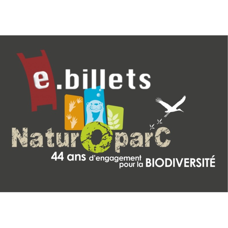 E billet Naturoparc centre reintro cigognes enfant - de 3 à 11 ans