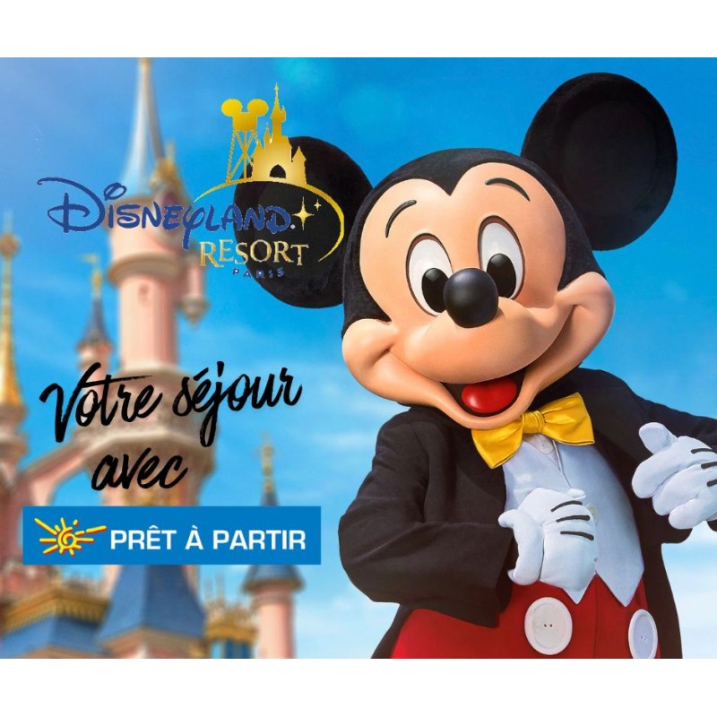 Séjours à Disneyland avec Prêt à Partir