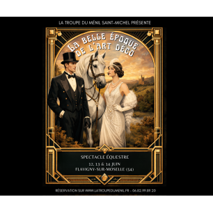 Ménil St Michel - Art Déco - 12.06.26 - 20h30 - Moins 12 ans