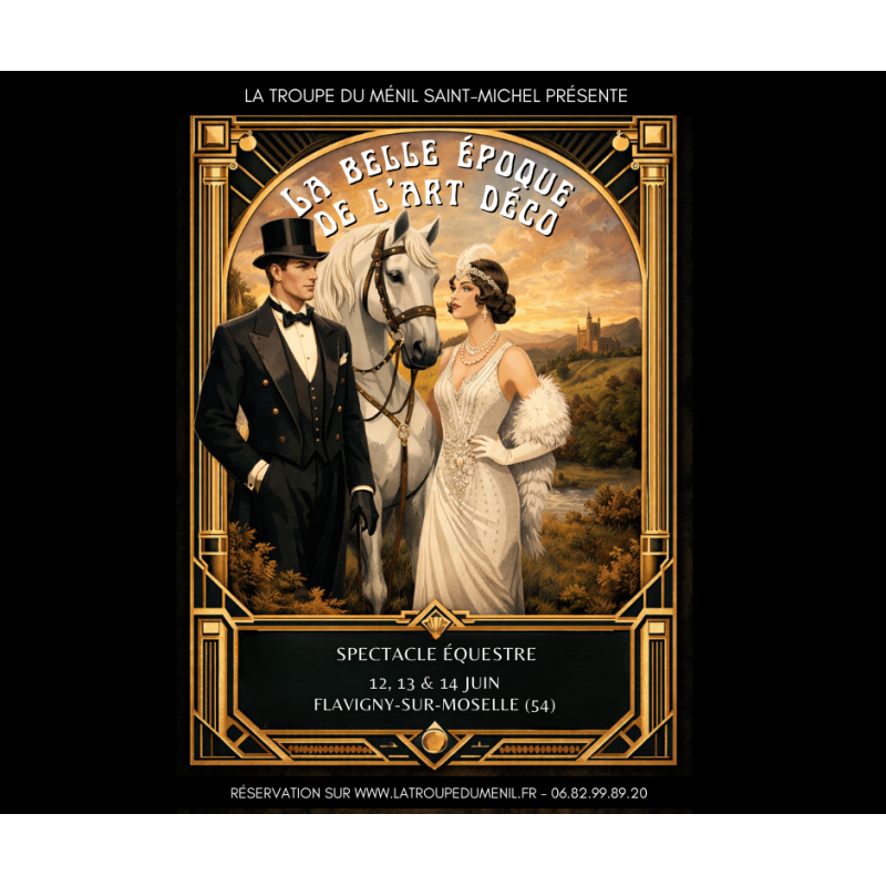 Ménil St Michel - Art Déco - 12.06.26 - 20h30 - Dès 12 ans