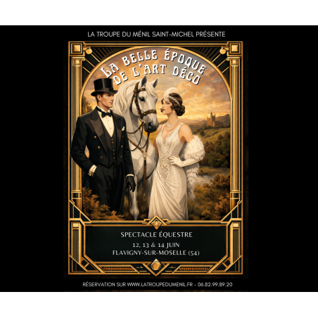 Ménil St Michel - Art Déco - 12.06.26 - 20h30 - Dès 12 ans