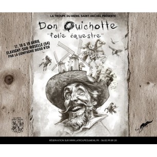 Ménil St Michel - Don Quichotte - 19.04.26 - 15h30 - Dès 12 ans
