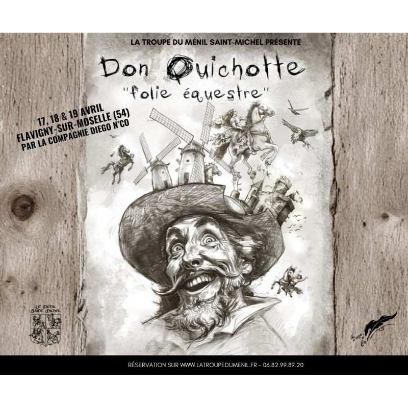 Ménil St Michel - Don Quichotte - 18.04.26 - 20h30 - Moins 12 ans