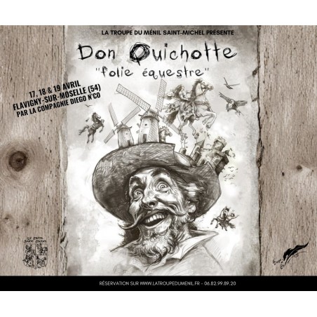 Ménil St Michel - Don Quichotte - 17.04.26 - 20h30 - Dès 12 ans
