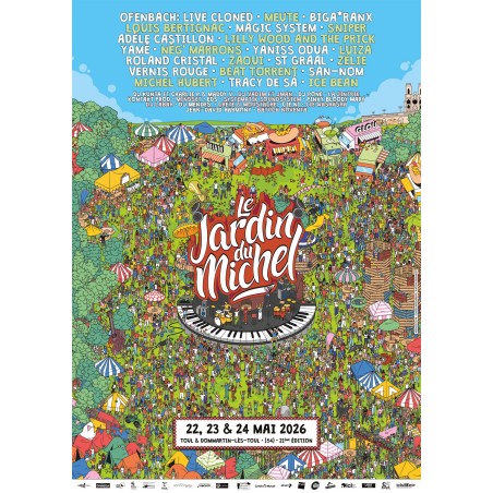 Jardin du michel - pass 1 jour - 22 mai 2026 